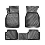 Rizline Renault Megane 2 2004-2010 Uyumlu 3D Siyah Havuzlu Paspas