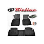 Rizline Renault Megane 2 HB 2004 - 2010 Arası Siyah 4 Parça Set 3D Havuzlu Paspas