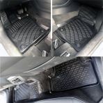 Rizline Seat Ateca 2016+ Cupra Ateca Siyah 3D Havuzlu Paspas
