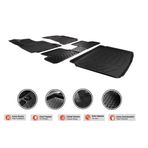 Rizline Seat İbiza 2008-2016 3D Paspas Bagaj Havuzu