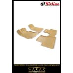 Rizline Seat İbiza 2009 Bej 3D Havuzlu Paspas