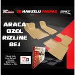 Rizline Toyota Auris 2007-12 3D Havuzlu Paspas
