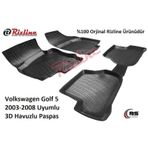 Rizline Volkswagen Golf 5 2003-2008 3D Havuzlu Paspas