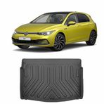 Rizline Volkswagen Golf 8 2021+ Siyah 3D Alt Konum Bagaj Havuzu