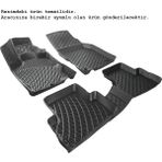 Rizline Volkswagen Jetta 2005-2010 Siyah 3D Havuzlu Paspas