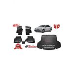Rizline Volkswagen Jetta 2015-2019 Cepli 3D Paspas + Bagaj Havuzu Set