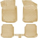 Rizline Volkswagen New Beetle 1998-2001 Bej Uyumlu 3D Havuzlu Paspas