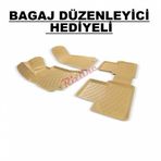 Rizline Volkswagen Passat B6 2005-2010 Bej 3D Havuzlu Paspas