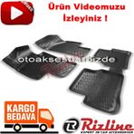 Rizline Volkswagen Passat B7 Variant Siyah 2011-2015 3D Havuzlu Paspas