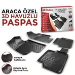 Rizline Volkswagen Passat CC 2008-2011 Bej 3D Havuzlu Paspas