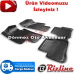Rizline Volkswagen Passat CC Siyah 2008-2011 3D Havuzlu Paspas