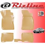 Rizline VW Passat B5 Bej 1996-2004 Arası 3D Havuzlu Paspas