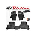 Rizline VW Passat CC 2008 - 2015 Arası Siyah 4 Parça Set 3D Havuzlu Paspas