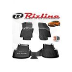 Rizline VW Polo HB 2017 Sonrası Son Kasa Siyah 4 Parça Set 3D Havuzlu Paspas