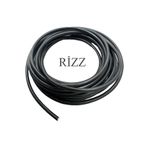 RİZZ 15 METRE SİYAH RENK 3x2,5 MM CCA TTR TOPRAKLI KAUÇUK SEYYAR ELEKTRİK KABLOSU