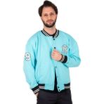Rizzup Erkek Açık Mavi Üç Ipli Ny Nakış Detaylı Çıtçıtlı Kolej Mont 2304760 - S