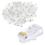 Rj-45 100 Lu Paket Jack Rj45 Konnektor