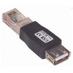 RJ 45 ERKEK USB A DİŞİ ETHERNET ÇEVİRİCİ JACK FİŞ