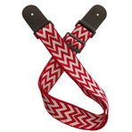 RJ200-CZ3 Gitar Askısı Deluxe Guitar Strap Deri Başlıklı Kalın