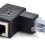 Rj45 Dişi Erkek 90 Derece Cat İnternet Ethernet Kablo Uç Çevirici Adaptör Dişi Erkek Rj45 Cat5 Cat6 Cat7 uyumlu 90 derece çevirici dönüştürücü adaptör Al5237