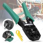 RJ45-RJ11-RJ9 Kablo Sıkma Pensesi + Kablo Soyma Aracı
