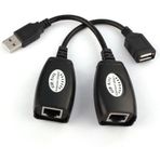 Rj45 Usb Ek Uzatıcı Cat5e 6 Kablosu Ekleme Extender