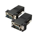 Rj45 Vga Ekleme Ek 30 Metre Uzatıcı Cat5/6 Monitör Extender - 2 Adet 5059