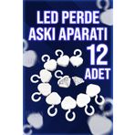 rkmstore Led Perde 12 Adet Askı Aparatı