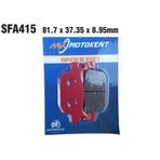 Rks Arka Fren Disk Balatası Sfa415 A Kalite Newlight 125 Pro; Arora Max-T, Beatrix; Kanuni Seha