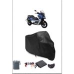Rks Blade 350 Uyumlu Siyah Motorsiklet Branda, Motor Örtüsü
