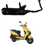 Rks Bolero 50CC Uyumlu Egzoz - Siyah