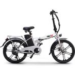 RKS MX25 Pro Gri Katlanabilir Elektrikli Bisiklet