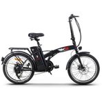 RKS MX25 Siyah Katlanabilir Elektrikli Bisiklet