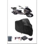 Rks Newlight Uyumlu Siyah Motorsiklet Branda, Motor Örtüsü