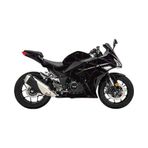 Rks R250 Şimşek Desen Kaplama Motosiklet Sticker Etiket Modeli - Mor