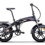 RKS RD5 20 Jant Fat Bike Siyah Katlanabilir Elektrikli Bisiklet