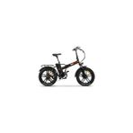 RKS Rs3 Pro Şehir Bisikleti 20 inç Katlanabilir 7 Vites Güçlü Motor ile - Siyah