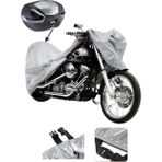 Rks RT250 Gri Motosiklet Brandası Arka Çanta Uyumlu