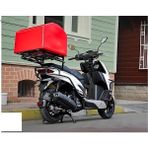 Rks Vrs 125 Kızaklı Kurye Çanta Demiri Ergoline Sürgülü Pizzacı Paket Demiri Supermoto