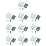 RLECS 10 Takım 20x15x10mm Gümüş Alüminyum Isı Emici Elektronik Isı Emici Alüminyum Isı Emici LM78XX LM317 IRFXXX Soğutma Regülatörü için Montaj Kiti
