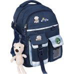 RLX-1451-1452 Unisex Çocuk Ilk Okul Çantası Sırt Çantası - Lacivert