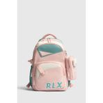 RLX-1510 Unisex Okul Sırt Çantası Öğrenci Günlük Seyahat Tatil Spor Yürüyüş Seyahat Gezi Kamp Günlük - Pembe