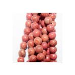 RLX BUJİTERİ Doğal Taş Açık Renk Mercan Taşı 8 MM 1 Dizi (47 Adet)