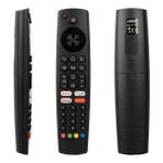 RM-L1732 Arçelik-Beko-Grundig Netflix-Youtube-Prime Video Tuşlu LCD LED Tv Kumandası - Ahşap