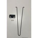 RMD SHOP Katlanır Sehpa Ayağı 49 Cm Siyah 1 Adet Siyah