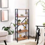 Rmd Shop London 5 Raflı Metal Ayaklı Dekoratif Kitaplık