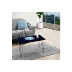 RMD SHOP Royal Katlanır Metal Ayaklı Orta Sehpa (royal Mermer)
