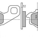 Rms 1223 Sinter Metal Fren Balatası