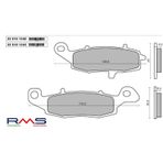 RMS 1240 ORGANİK FREN BALATASI