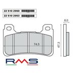 Rms Honda CBR 600 RR 2005 ve Sonrası Sinter Metal Ön Fren Balata